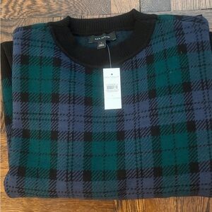 Ann Taylor Watch-Plaid Sweater